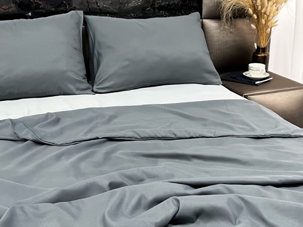 Комплект постельного белья Le Colore 2 серое серебро 