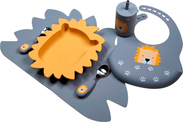 Коврик для посуды Tryco силикон пепельно-розовый TR-392839