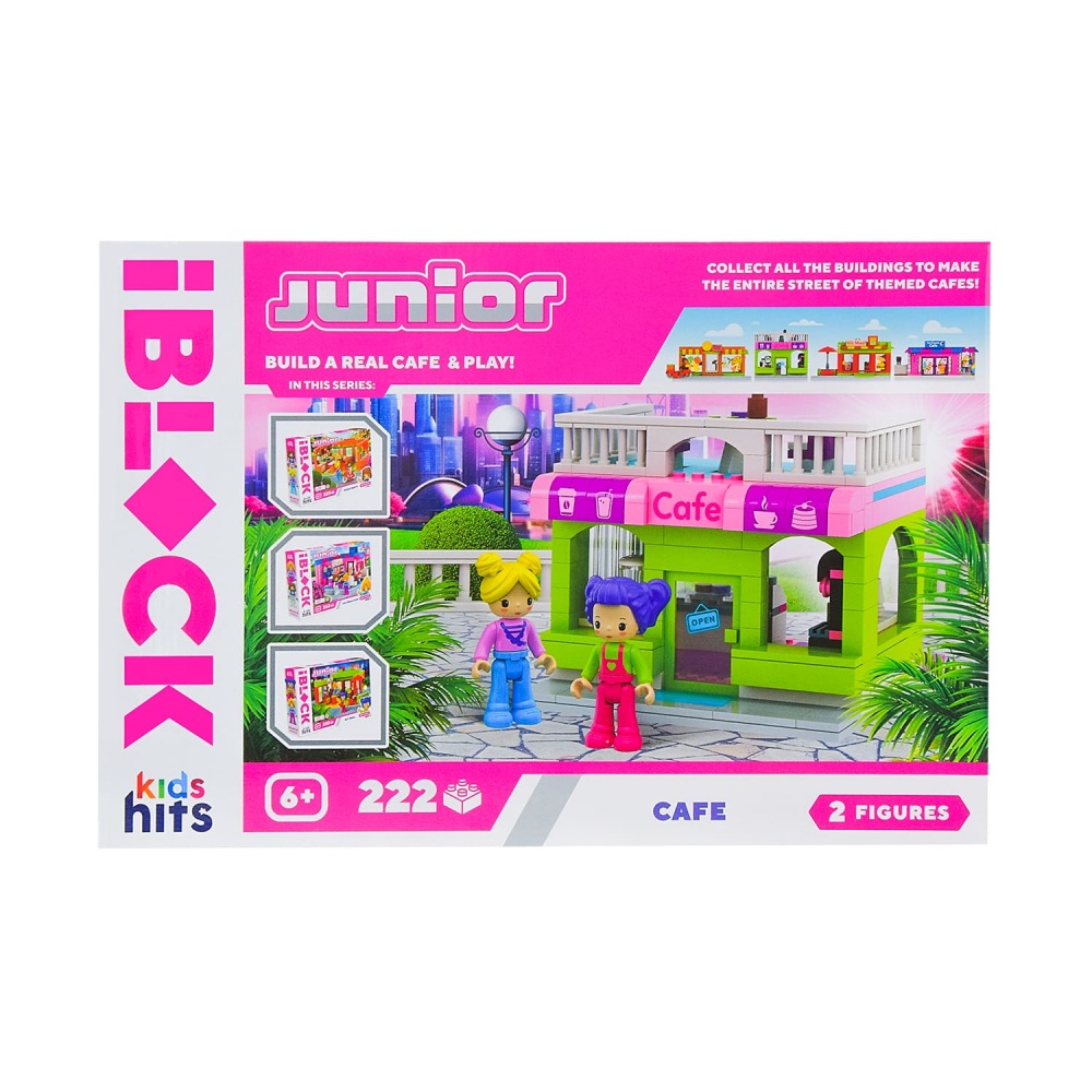 Конструктор Iblock Kids Hits JUNIOR 222 деталі KH08/003/4
