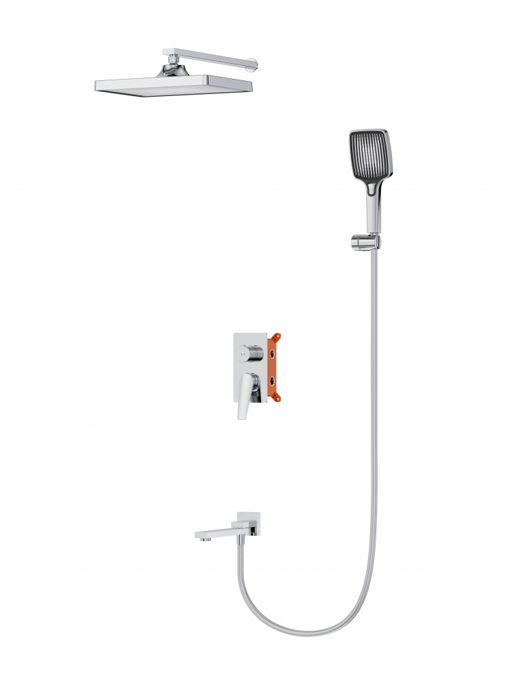 Душевая система скрытого монтажа Aqua Rodos VALENCIA АР000110506