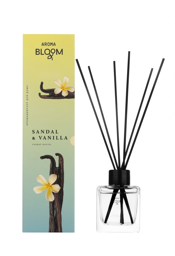 Аромадиффузор Aroma Bloom Sandal Vanilla 100 мл