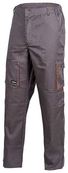 Брюки рабочие Sizam Newcastle р. XXXL рост универсальный 30209 серый с оранжевым