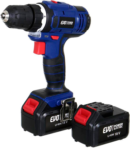 Шуруповерт акумуляторний EVO power CD97-18/2 18 В 10 мм