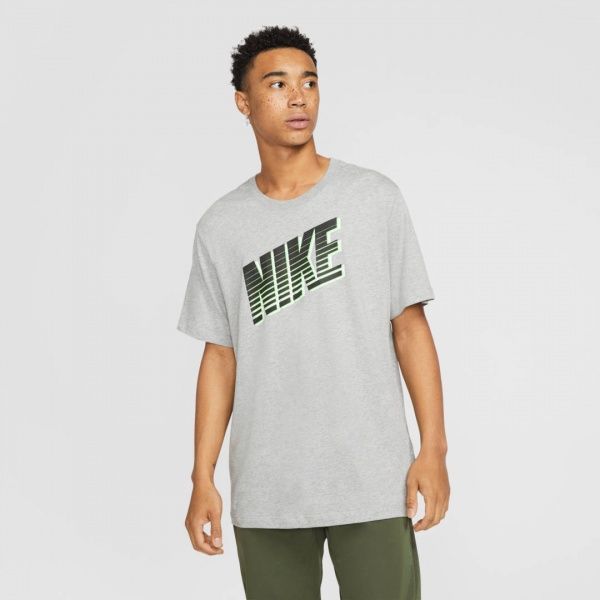 Футболка Nike M NSW TEE BLOCK CK2777-063 M сірий