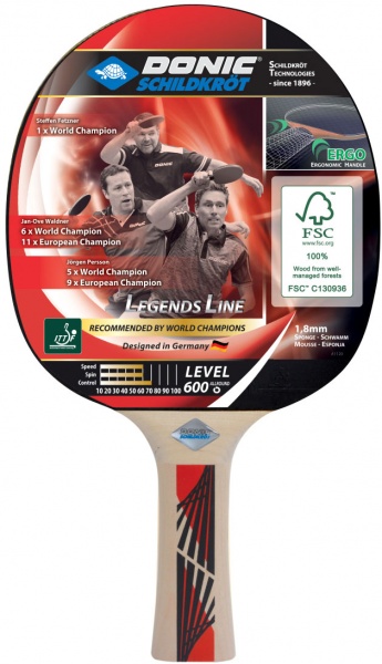 Ракетка для настольного тенниса Donic Legends 600 FSC 