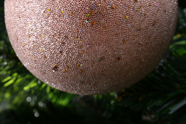 Ялинкова іграшка у формі кулі 10 см в в асортименті 