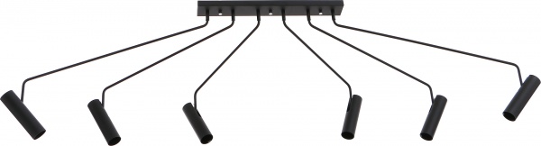 Люстра потолочная Nowodvorski Eye Super Black 6xGU10 черный 6505 