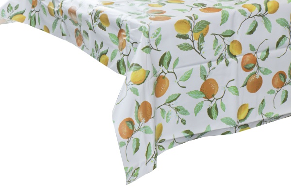Скатерть Oranges and Lemons 140x240 см белый с рисунком UP! (Underprice) 