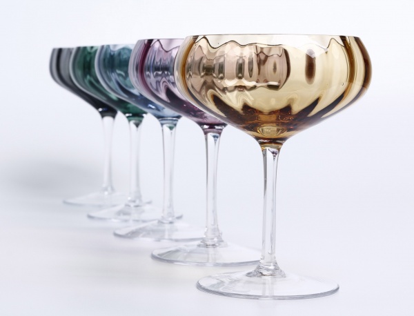 Бокал для шампанского Optic Hetaher 19-3465A 300 мл 1 шт. Wrzesniak Glassworks 