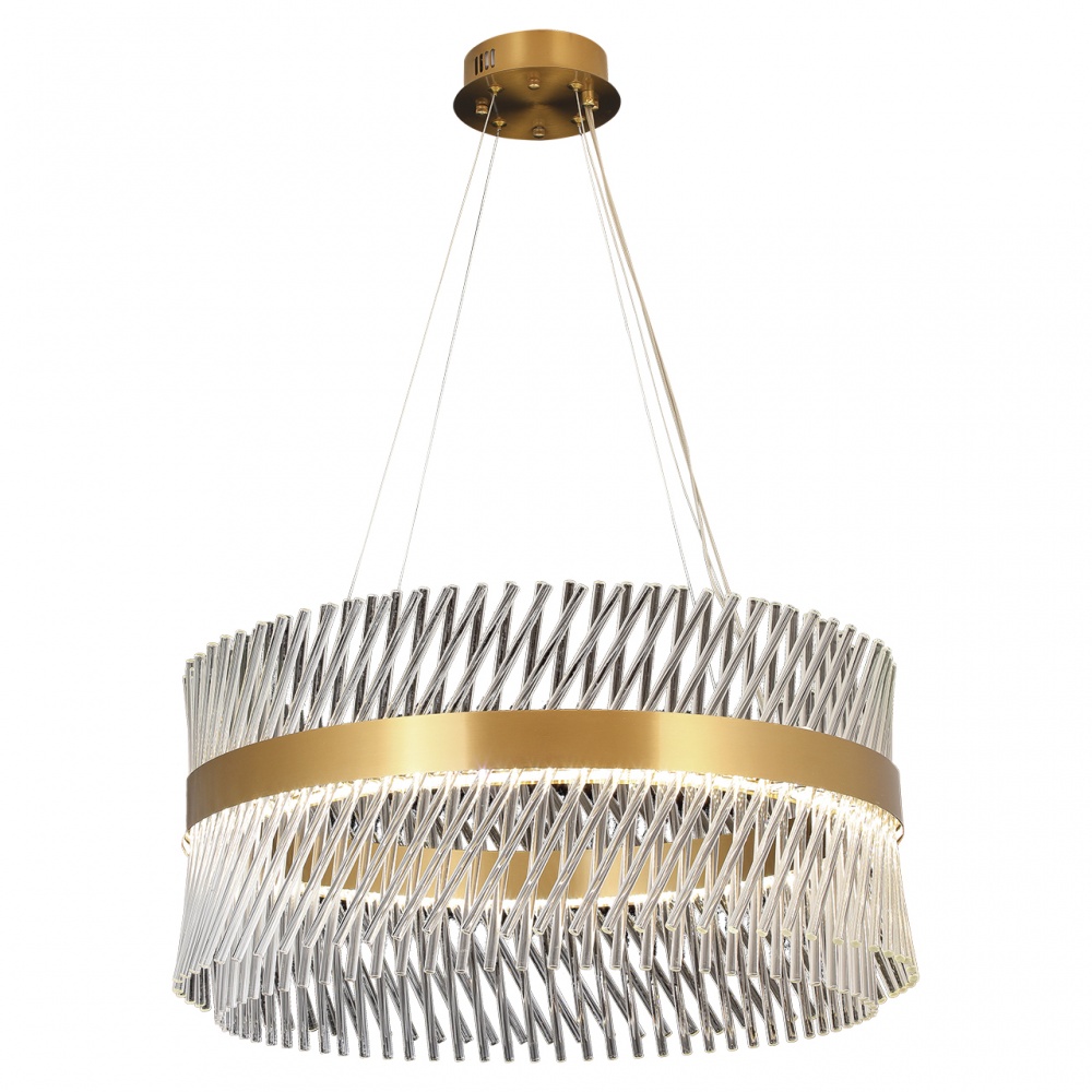 Люстра подвесная NEW ARTIER LED Cris-Art Orbiton AB 60 Вт золотой