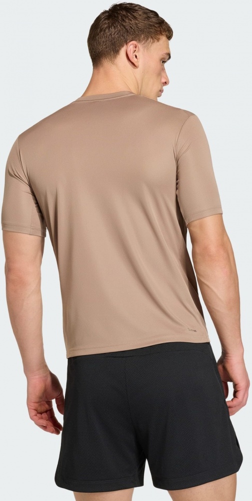 Футболка Adidas WE BAS T CHABRN KD5464 р.M коричневый