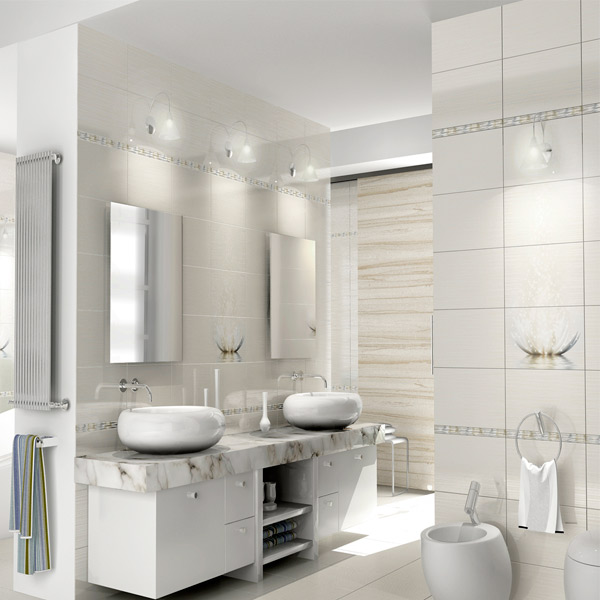 Плитка Golden Tile Magic Lotus кремовий 19Г053 250х400 мм 2 гатунок