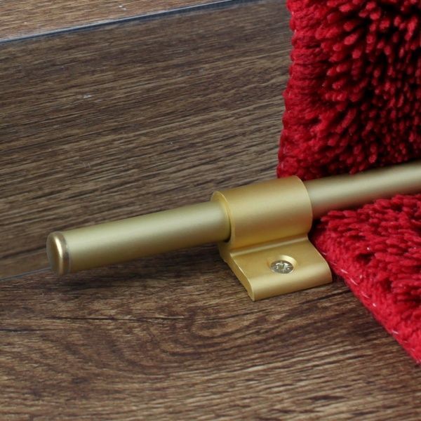 Тримач килима сходовий стрижень золотий 90 см