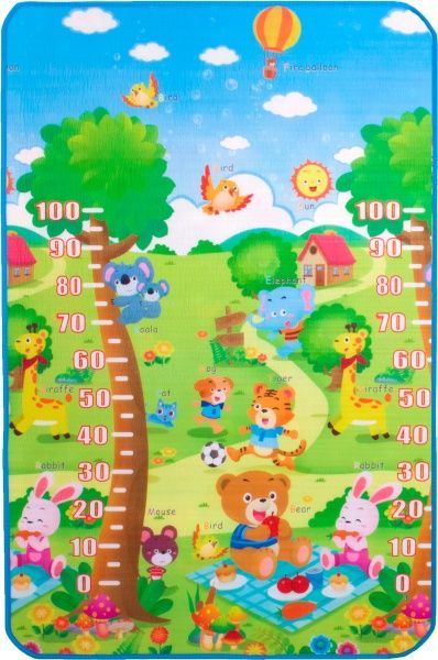 Развивающий коврик Limpopo «Сафари-пикник и подводный мир» 120х180 см