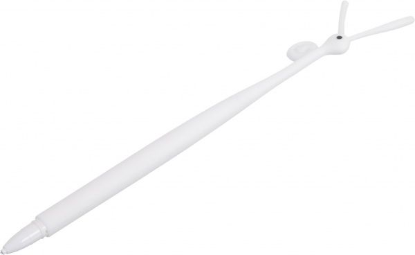 Ручка гелевая «Белая улитка» 