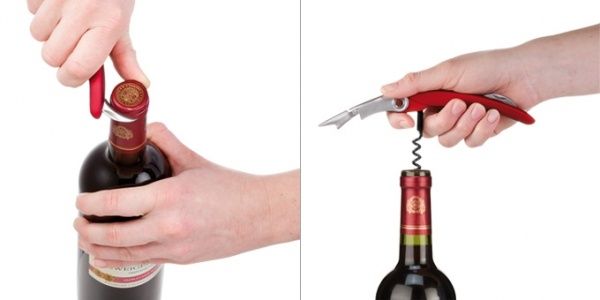 Ніж для винної пляшки двоступеневий UNO VINO 695417 Tescoma