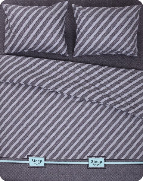 Комплект постільної білизни Сліп 1,5 темно-сірий La Nuit 