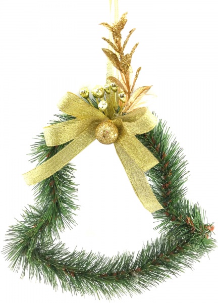 Декоративная подвеска Meizhou Huafu Trading Звездочка с бантиком 22 см W52-7203/2/5