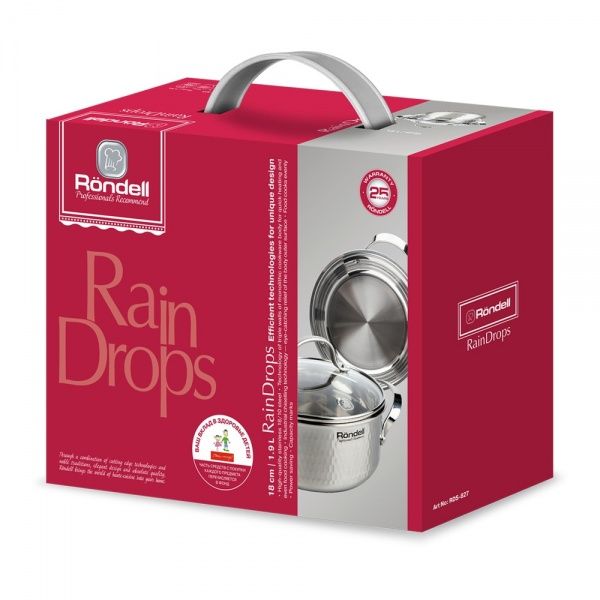 Кастрюля Rain Drops 1,9 л RD-827 Rondell