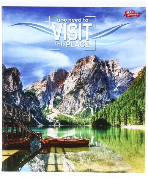 Тетрадь школьная 96 листов в линейку в ассортименте Мечты сбываются