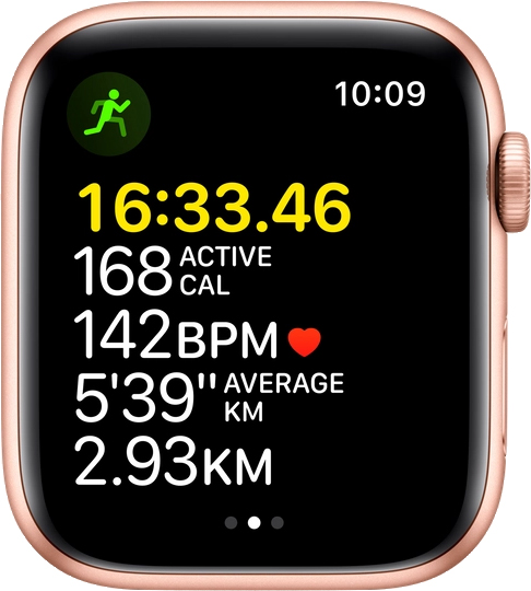 Смарт-годинник Apple Watch SE GPS 44mm gold/starlight Aluminium Case with StarlightSportBand (MKQ53UL/A)