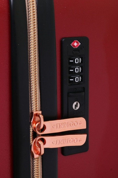 Чемодан 94 л бордовый LS22100 68х48х39 ABS 