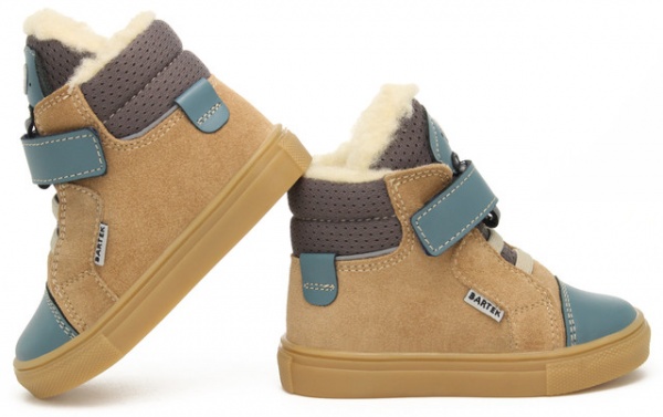 Ботинки для мальчиков BARTEK 11578002 р.26 бежевый 