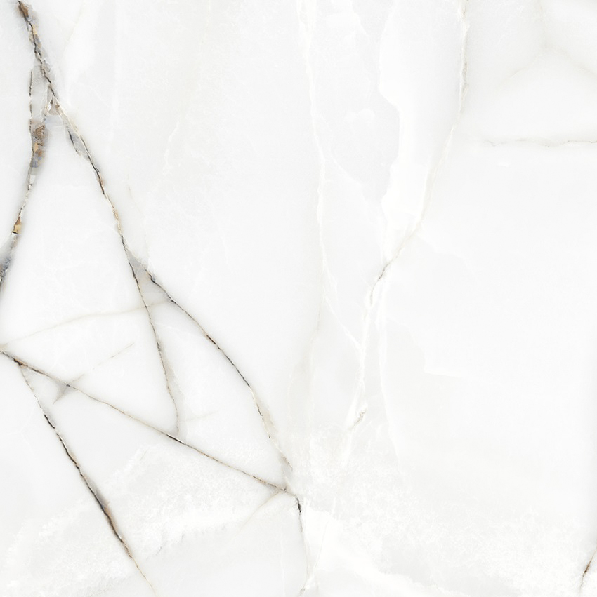 Плитка Cerossa Ceramica BOLD ONYX WHITE polished 60х60 см