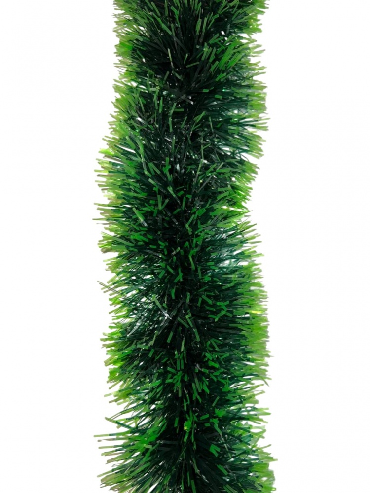 Дощик новорічний Long Dragon LD25-001 13 см 2 м зелений