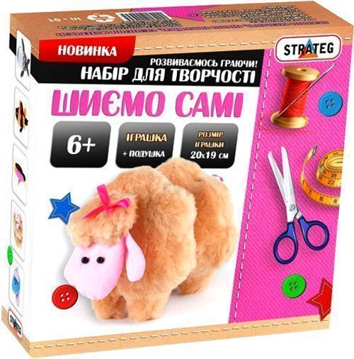 Набір для творчості Strateg шиємо самі Овечка