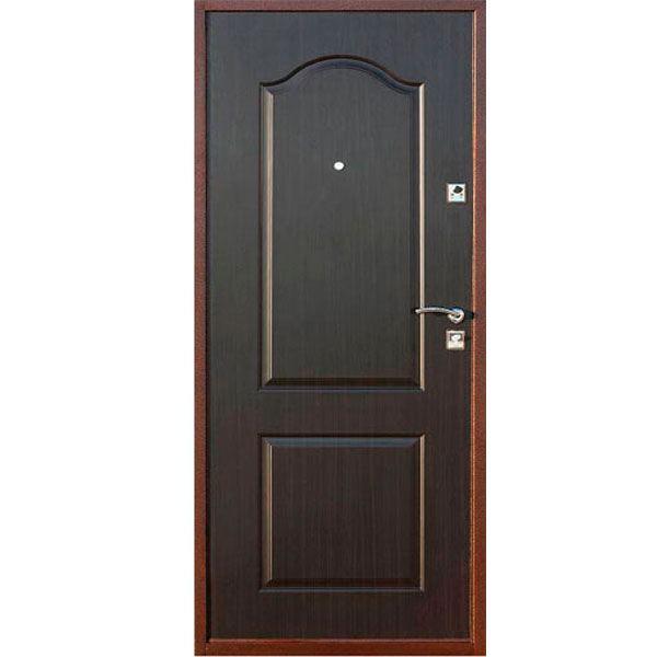 Двері металеві Стройгост 5 Венге Стандарт 880x2060x60 мм ліві