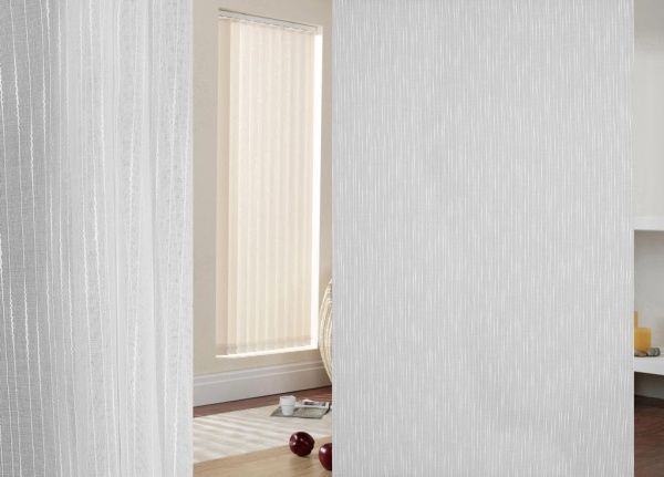 Ткань тюлевая JAS J8003-C1/280 LFen ut лен белая 