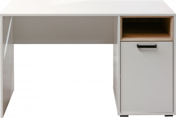 Стол письменный VMV Holding 1D ARTE белый/дуб сонома 743х1200х500 мм 