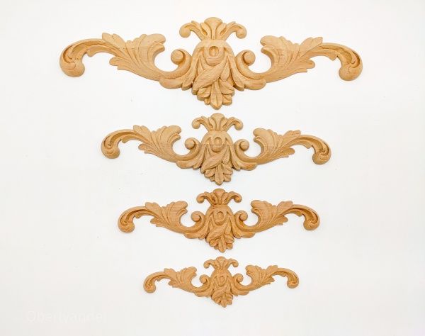 Декоративная панель деревянная горизонтальная 1 шт. DH.03.300 290х92x14 мм 