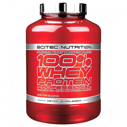 Протеїн Scitec Nutrition Whey Protein Proffesional полуничний білий шоколад 2,35 кг 