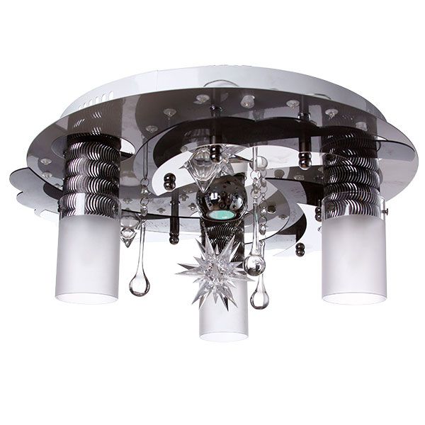 Люстра Altalusse LV168-04 белый/хром