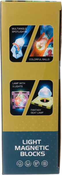 Конструктор магнитный Hang Wing LED 27x7.5x22 см HW21001205