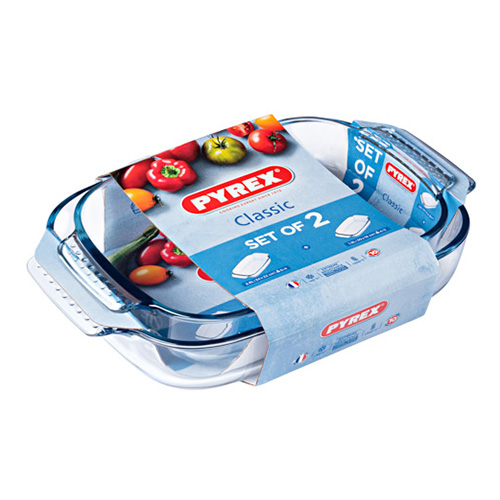 Набір форм для запікання 35х23 см, 30х19 см CLASSIC Pyrex
