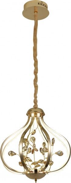 Люстра светодиодная WunderLicht 88 Вт золото MC 8778-38 