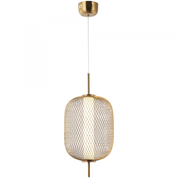 Люстра подвесная Vio Concept by LUCEA Cosmine 20 Вт латунь 80420-02-P01-CO 