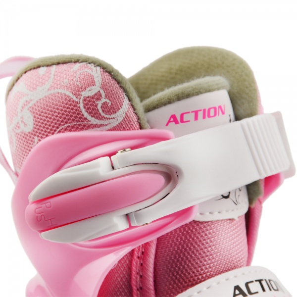 Комплект роликів Action PINKY PW117C6PW30905/26-29 pink