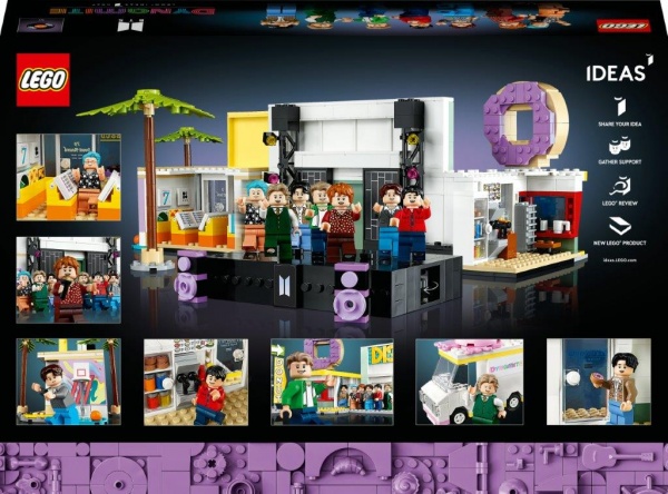 Конструктор LEGO Ideas BTS Dynamite 21339