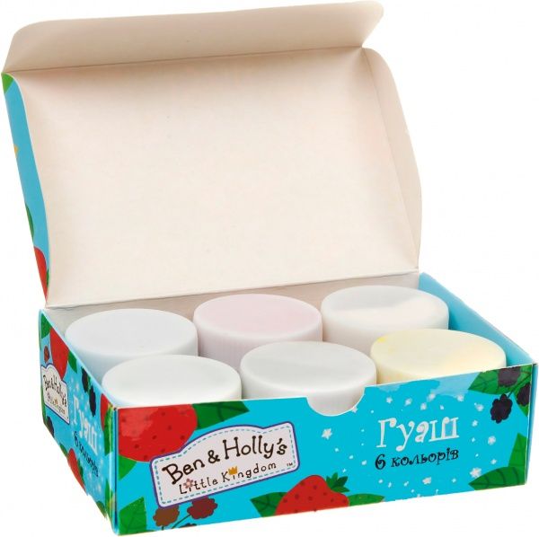 Фарба гуашева ТМ Ben & Holly's Little Kingdom 6 кольорів