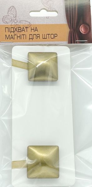 Магнит Квадрат 30х30 мм антик темный Н0002-6 MISLT