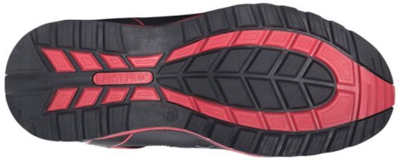 Ботинки рабочие Lahti Pro комбинированные р.45 L3010745 черный с красным