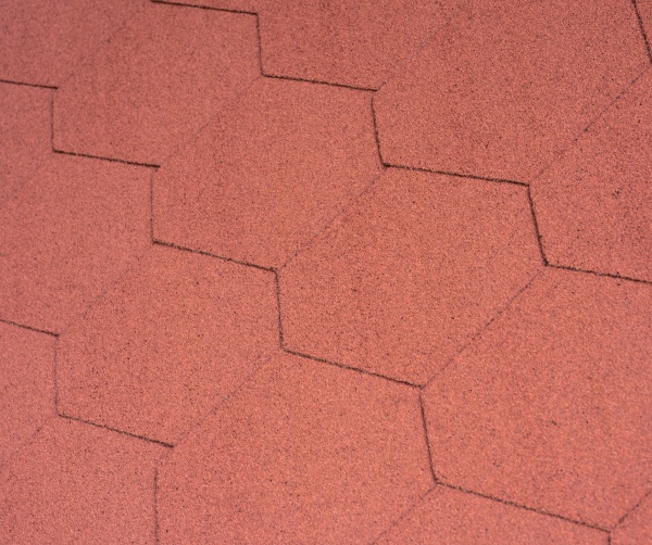 Битумная черепица MATIZOL® PATIO сотая красная 3 кв.м