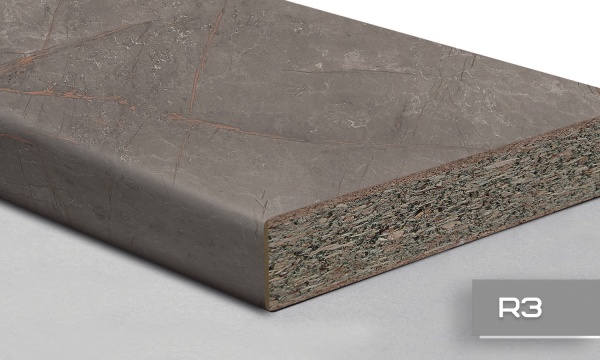 Стільниця LuxeForm R3 S148 вологостійка 4200x600x38 мм мармур толедо