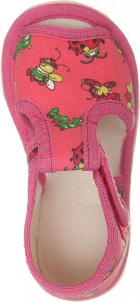 Капці для дівчаток Экотапок р.23 рожевий 1075 