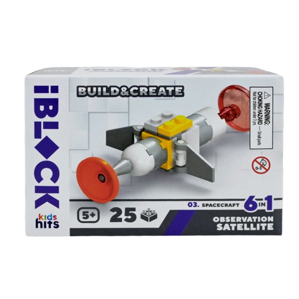 Конструктор Iblock Kids hits JUNIOR Космос (в ассортименте) KH51/003