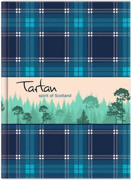Книга для нотаток Тартан, А4 Optima